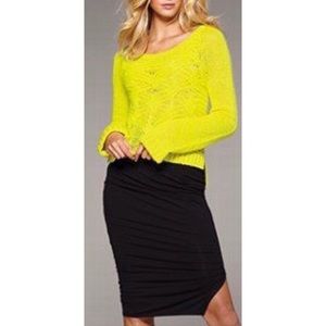 VS Pencil Skirt w/Side Slit (Greyish Color)